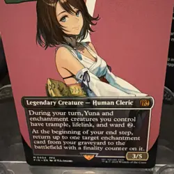 Yuna, Hope of Spira (Borderless) Final Fantasy Regular M 0404 NM-M - Image 4