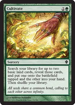 1 x Cultivate - Commander 2013 - Light Play - MTG - Image 1