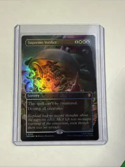 MTG Supreme Verdict (Borderless) Commander: Teenage Mutant Ninja Turtles Foil - Image 1