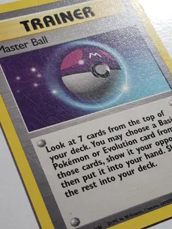 Master Ball 116/132 LP - Gym Challenge Pokemon Card - Keiji Kinebuchi Art - Image 2