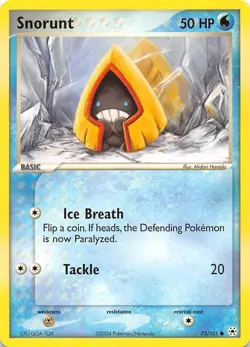 Snorunt 73/101 Hidden Legends Pokemon - Image 1