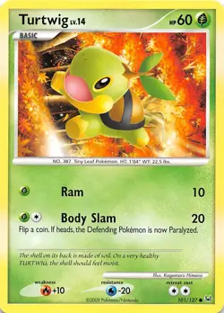 Turtwig 101/127 Platinum Pokemon - Image 1