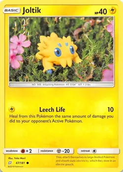 Joltik 47/181 SM Team Up Pokemon - Image 1