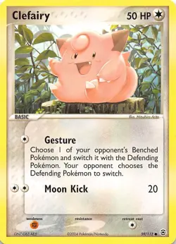 Clefairy 59/112 FireRed & LeafGreen Pokemon - Image 1