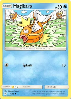 Magikarp 15/68 Hidden Fates Pokemon - Image 1