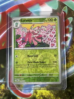 Pokemon TCG Lurantis Reverse Holo 014/182 Destined Rivals Masako Tomii NM - Image 1
