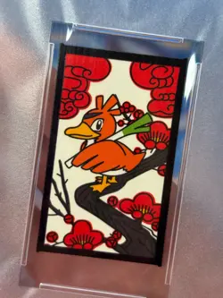 2013 POKEMON HANAFUDA KANTO FEBRUARY FARFETCH'D PSA 10 - Image 3