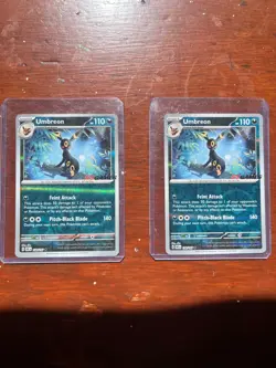 Pokemon TCG Umbreon EB GAMES Promo (130/197 Obsidian Flames) RARE (2 AVAILABLE) - Image 3