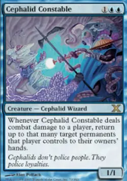 1 x Cephalid Constable - 10th Edition - Light Play - MTG - Image 1