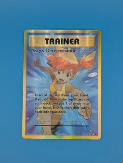 Pokemon Misty's Determination (Full Art) 108/108 Evolutions Holo - Image 1