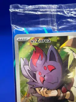 SEALED Pokemon Journey Together N’s Zorua 189 Promo Pokemon Center Stamped - Image 3