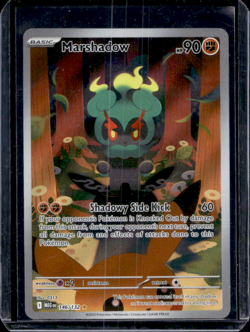 Pokemon Marshadow Holo 90 HP Me01: Mega Evolution 146/132 Illustration Rare - Image 1