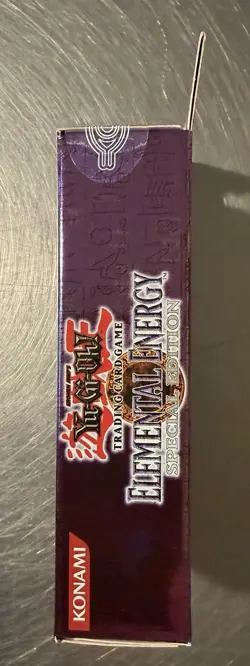 Yugioh Elemental Energy Special Edition (European) Box Factory Sealed - Image 4