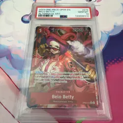 One Piece Awakening of the New Era Belo Betty OP05-015 Alt Art English PSA 10 - Image 2