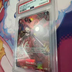One Piece Awakening of the New Era Belo Betty OP05-015 Alt Art English PSA 10 - Image 5