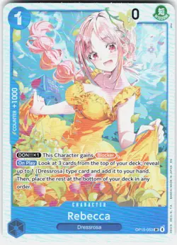 Rebecca Foil OP15-053 Adventure on Kami's Island One Piece - Image 1