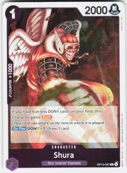 Shura Foil OP15-067 Adventure on Kami's Island One Piece - Image 1