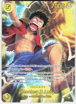 Monkey.D.Luffy Foil OP15-119 Adventure on Kami's Island One Piece - Image 1
