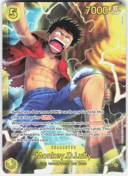 Monkey.D.Luffy Foil OP15-119 Adventure on Kami's Island One Piece - Image 1