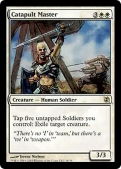 1 x Catapult Master - Duel Decks: Elspeth vs Tezzeret - Light Play - MTG - Image 1