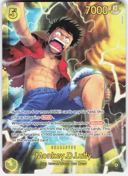 Monkey.D.Luffy Foil OP15-119 Adventure on Kami's Island One Piece - Image 1