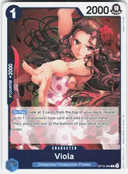 Viola Foil OP15-040 Adventure on Kami's Island One Piece - Image 1