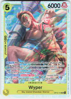 Wyper Foil OP15-114 Adventure on Kami's Island One Piece - Image 1
