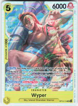 Wyper Foil OP15-114 Adventure on Kami's Island One Piece - Image 1