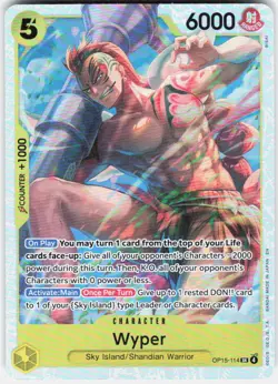 Wyper Foil OP15-114 Adventure on Kami's Island One Piece - Image 1