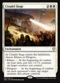 1 x Citadel Siege - Commander Anthology Vol. II - Light Play - MTG - Image 1