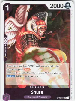 Shura Foil OP15-067 Adventure on Kami's Island One Piece - Image 1