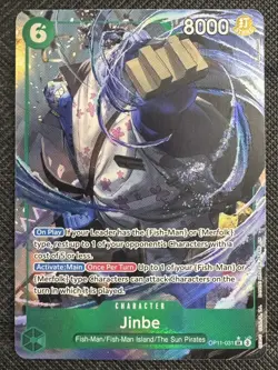 Jinbe | OP11-031 NM | SR | A Fist of Divine Speed | One Piece TCG - Image 1
