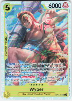 Wyper Foil OP15-114 Adventure on Kami's Island One Piece - Image 1
