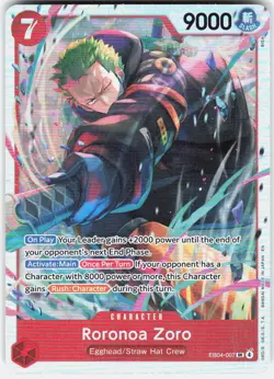 Roronoa Zoro Foil EB04-007 Adventure on Kami's Island One Piece - Image 1