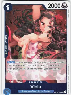 Viola Foil OP15-040 Adventure on Kami's Island One Piece - Image 1