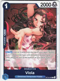 Viola Foil OP15-040 Adventure on Kami's Island One Piece - Image 1