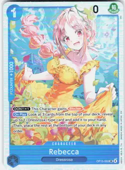 Rebecca Foil OP15-053 Adventure on Kami's Island One Piece - Image 1