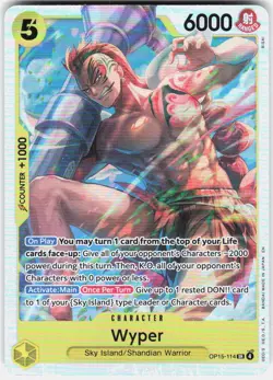 Wyper Foil OP15-114 Adventure on Kami's Island One Piece - Image 1