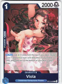 Viola Foil OP15-040 Adventure on Kami's Island One Piece - Image 1