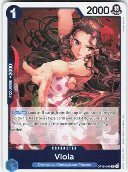 Viola Foil OP15-040 Adventure on Kami's Island One Piece - Image 1