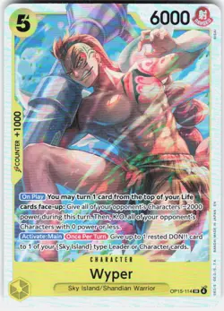 Wyper Foil OP15-114 Adventure on Kami's Island One Piece - Image 1