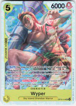 Wyper Foil OP15-114 Adventure on Kami's Island One Piece - Image 1