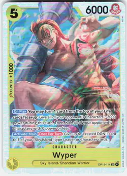 Wyper Foil OP15-114 Adventure on Kami's Island One Piece - Image 1