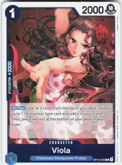 Viola Foil OP15-040 Adventure on Kami's Island One Piece - Image 1