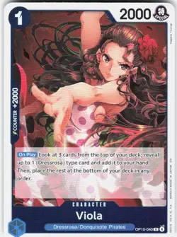 Viola Foil OP15-040 Adventure on Kami's Island One Piece - Image 1