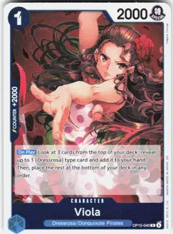 Viola Foil OP15-040 Adventure on Kami's Island One Piece - Image 1