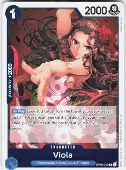 Viola Foil OP15-040 Adventure on Kami's Island One Piece - Image 1