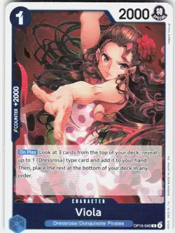 Viola Foil OP15-040 Adventure on Kami's Island One Piece - Image 1