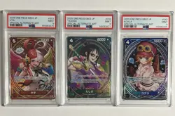 One Piece EB03 UTA, Tashigi, Koala PSA 9 w/ DragonScale Bumper Guard - Image 1