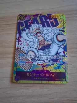 One Piece CCG Monkey.D.Luffy Alternate Art OP05-119 Japanese - Image 2